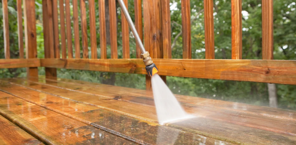 Deck Cleaning
